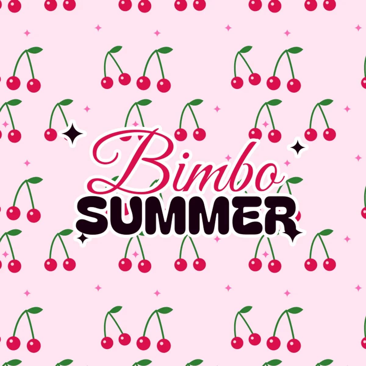 Bimbo Summer One-Piece Swimsuit in Cherry Bomb