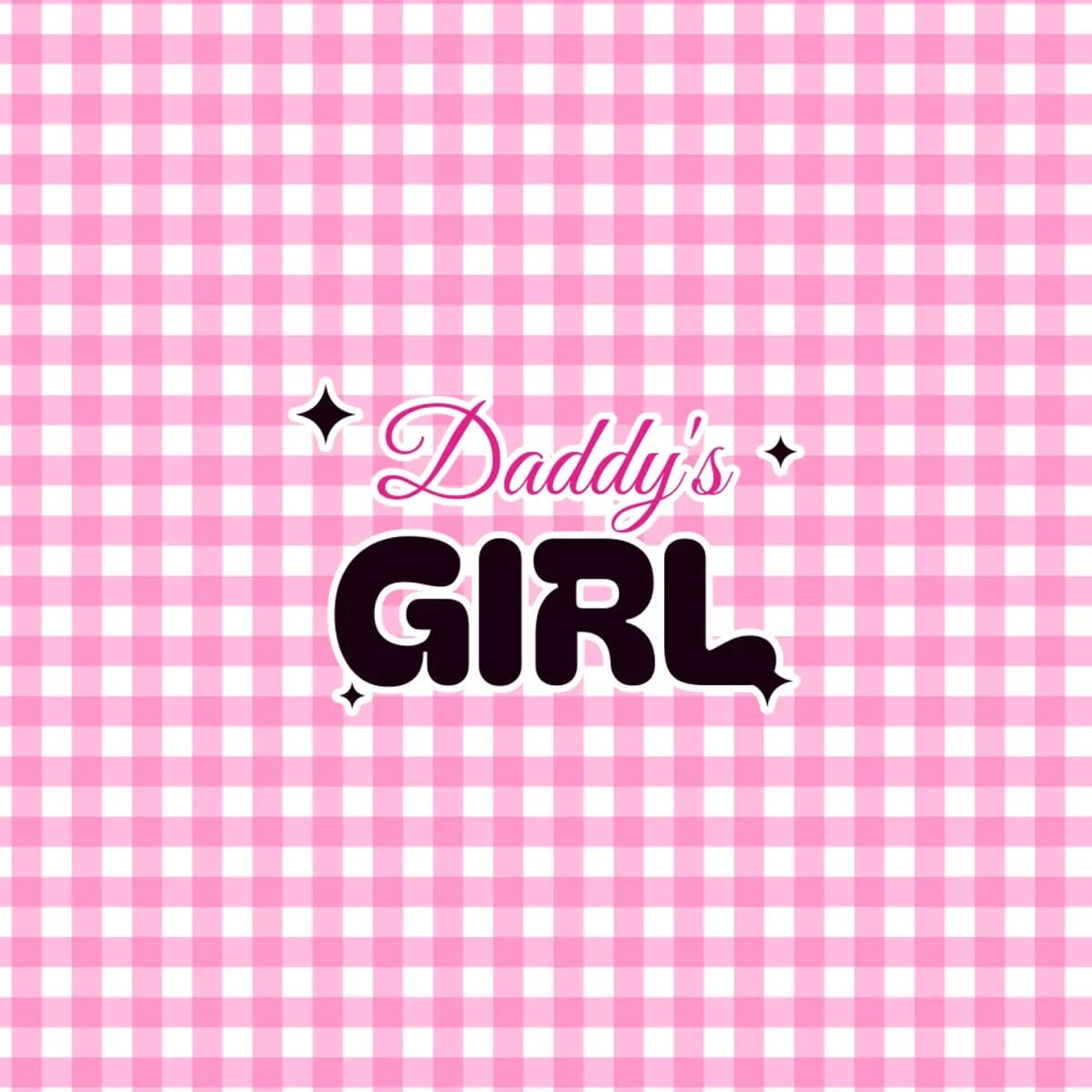 Daddy’s Girl Bodycon Dress in Pink Gingham