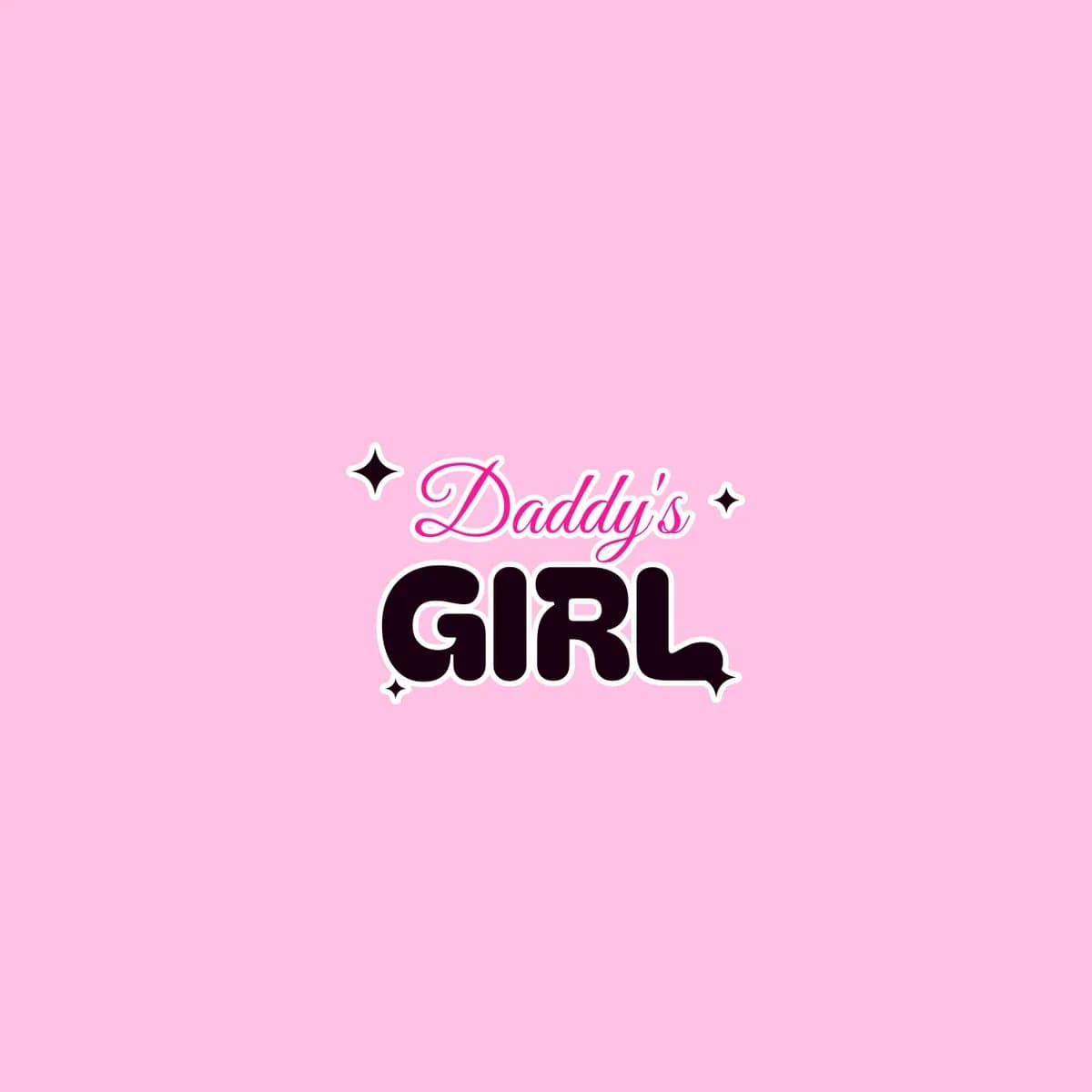 Daddy’s Girl Skater Skirt in Baby Pink