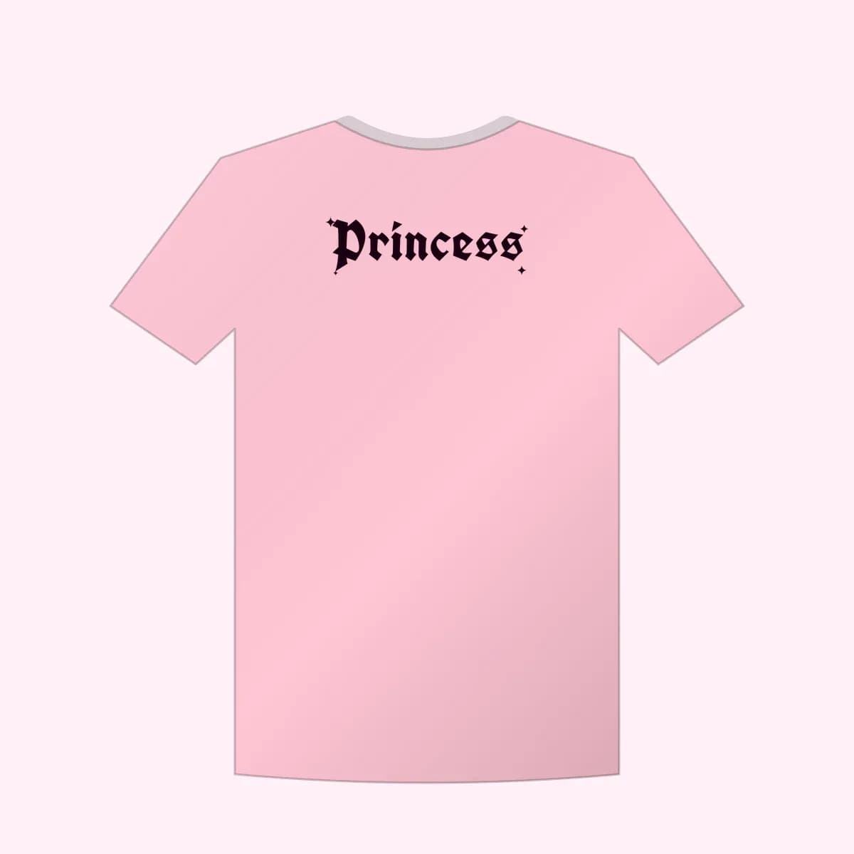 Princess Crop Top in Bubblegum