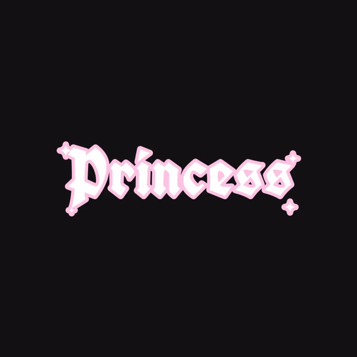Princess One-Piece Swimsuit in Black