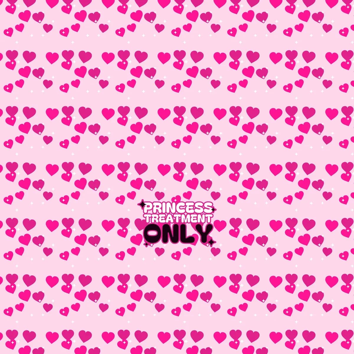 Princess Treatment Only Sports Bra in Candy Hearts