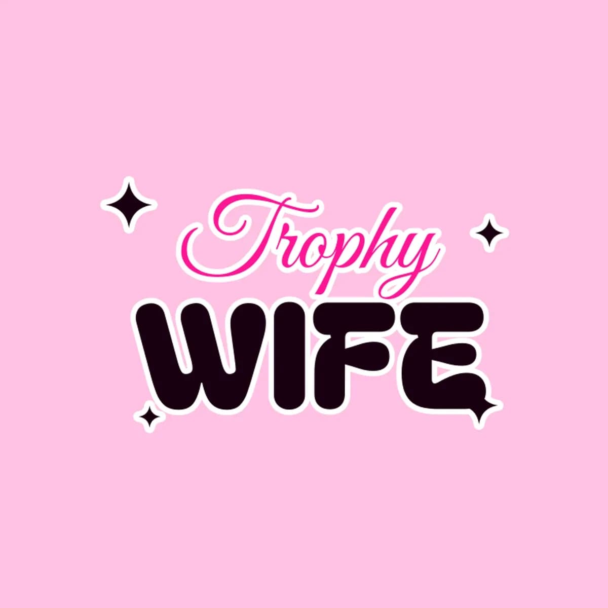 Trophy Wife One-Piece Swimsuit in Baby Pink
