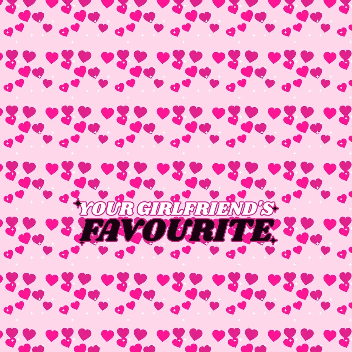 Your Girlfriend’s Favourite Sports Bra in Candy Hearts