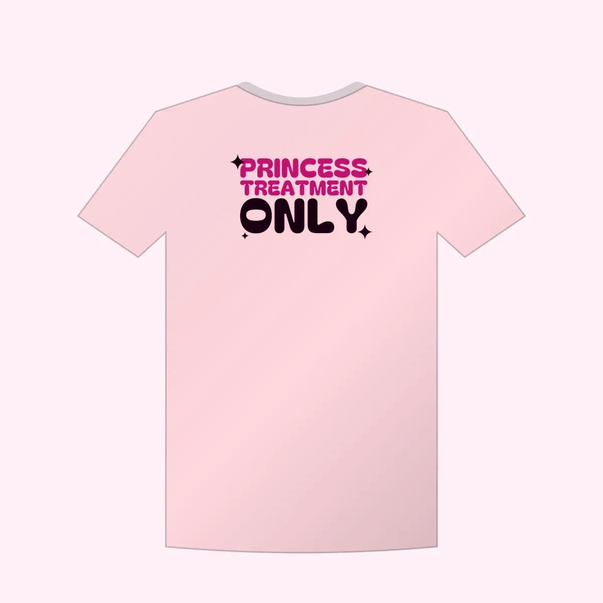 Princess Treatment Only Micro-Rib Tank in Solid Pink Blend