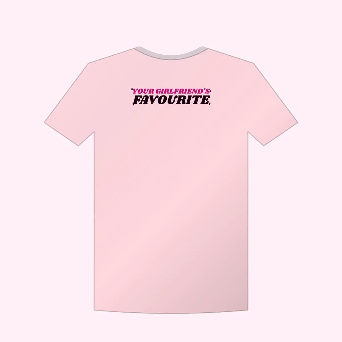 Your Girlfriend’s Favourite Micro-Rib Tank in Solid Pink Blend