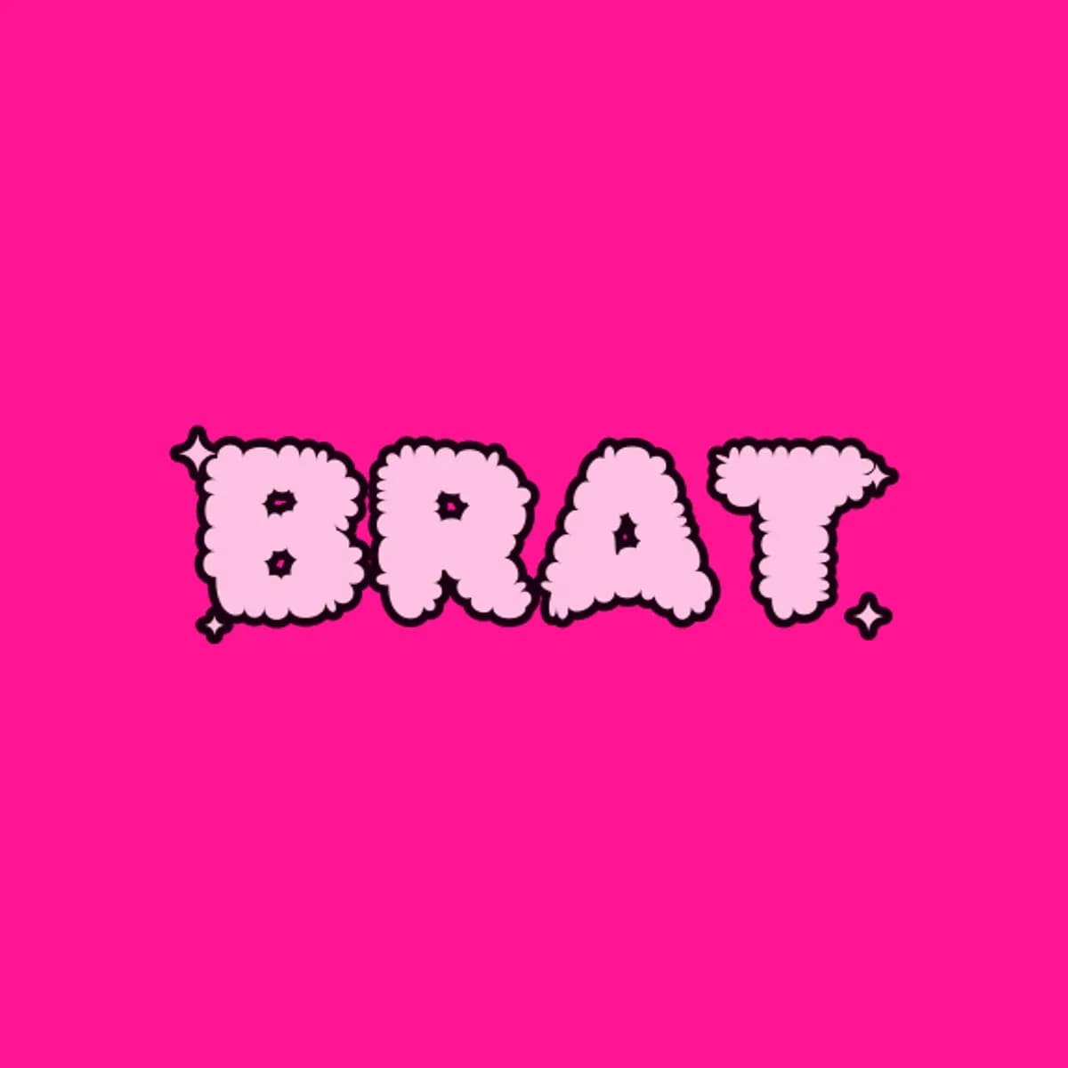 BRAT String Bikini in Hot Pink