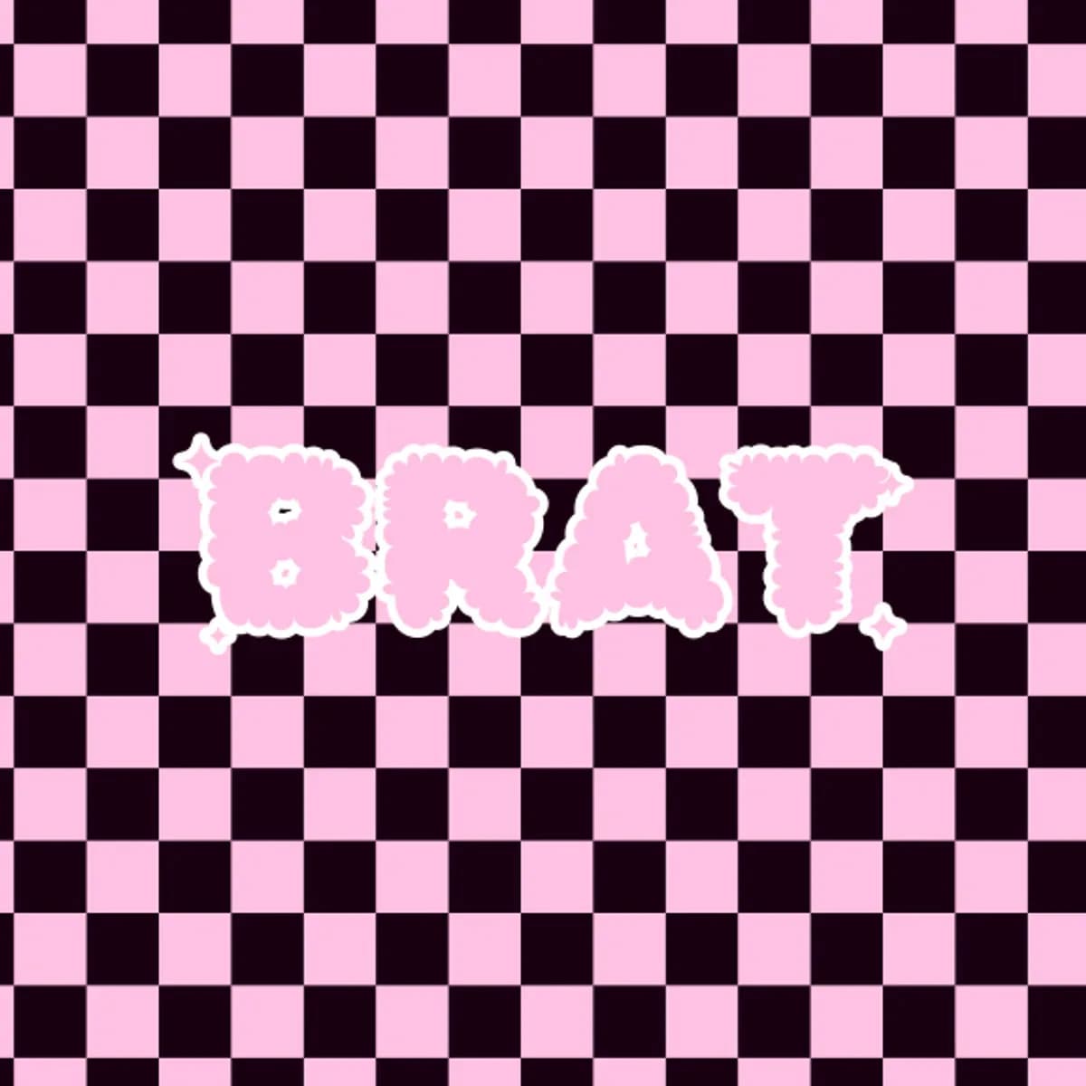 BRAT String Bikini in Pink Checker