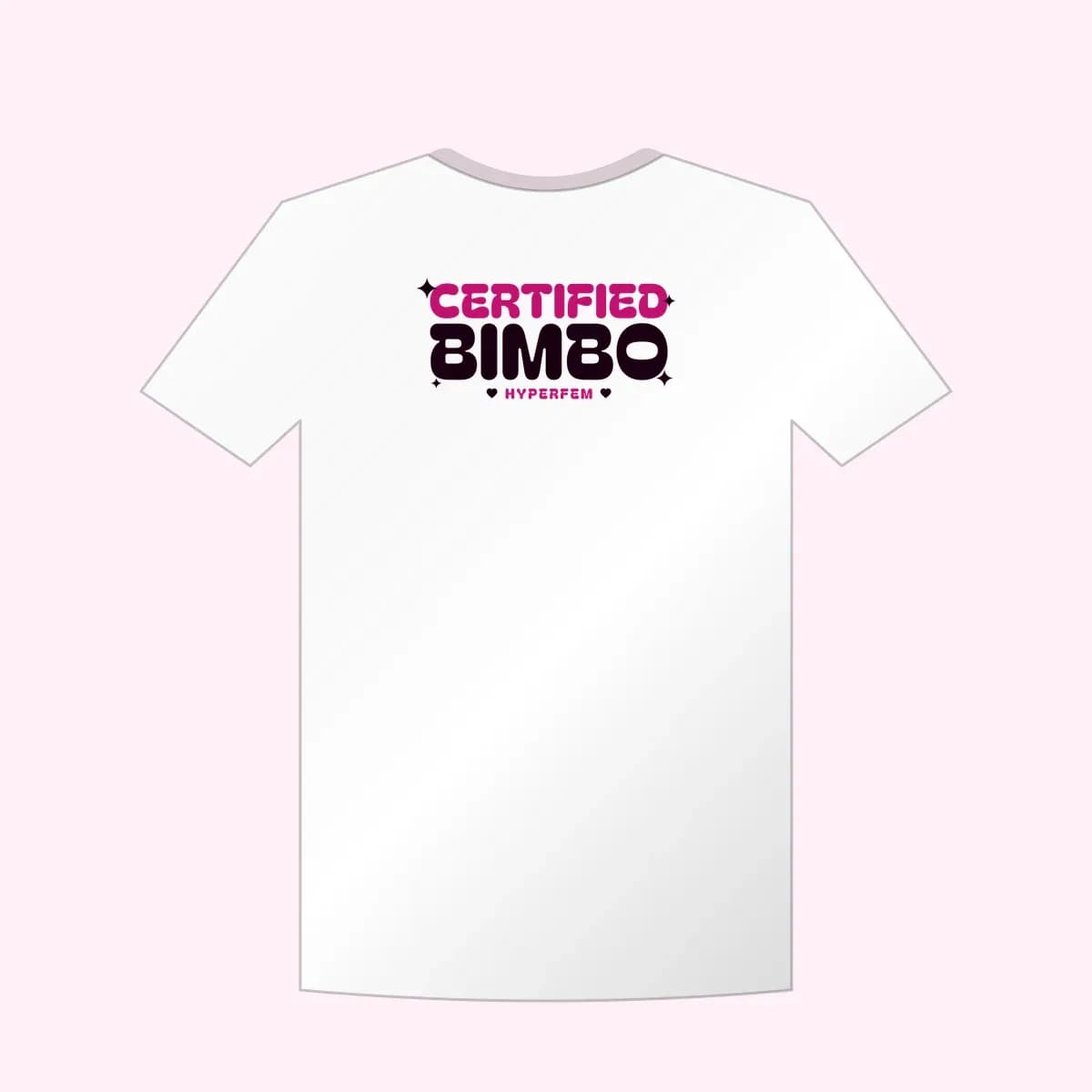 Certified Bimbo Crop Top in White