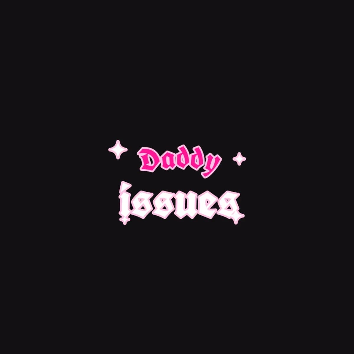 Daddy Issues Booty Shorts in Black