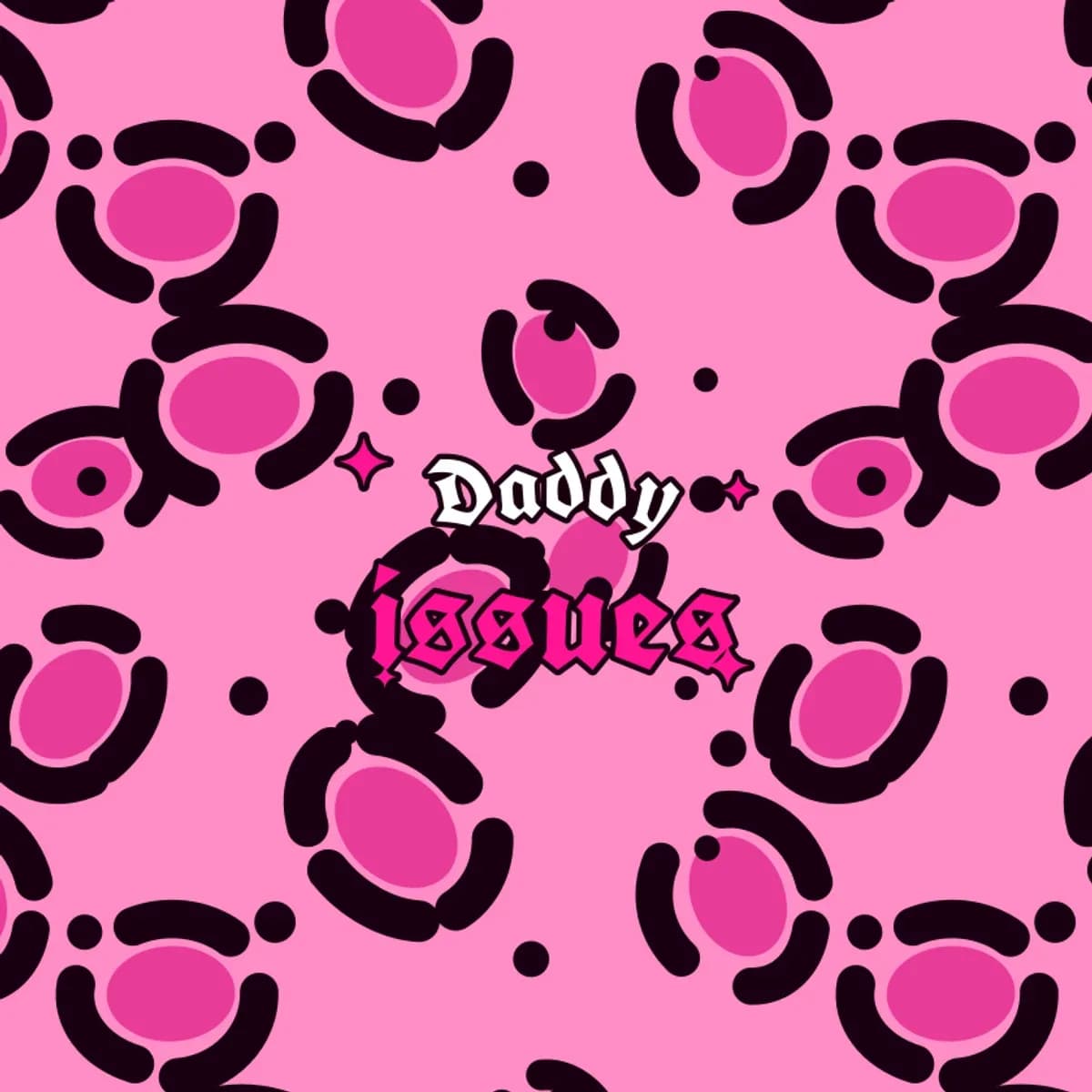 Daddy Issues Booty Shorts in Pink Leopard