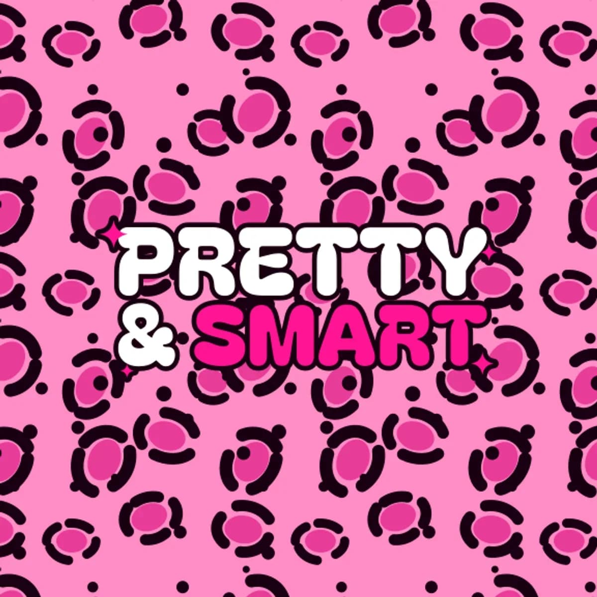 Pretty & Smart String Bikini in Pink Leopard