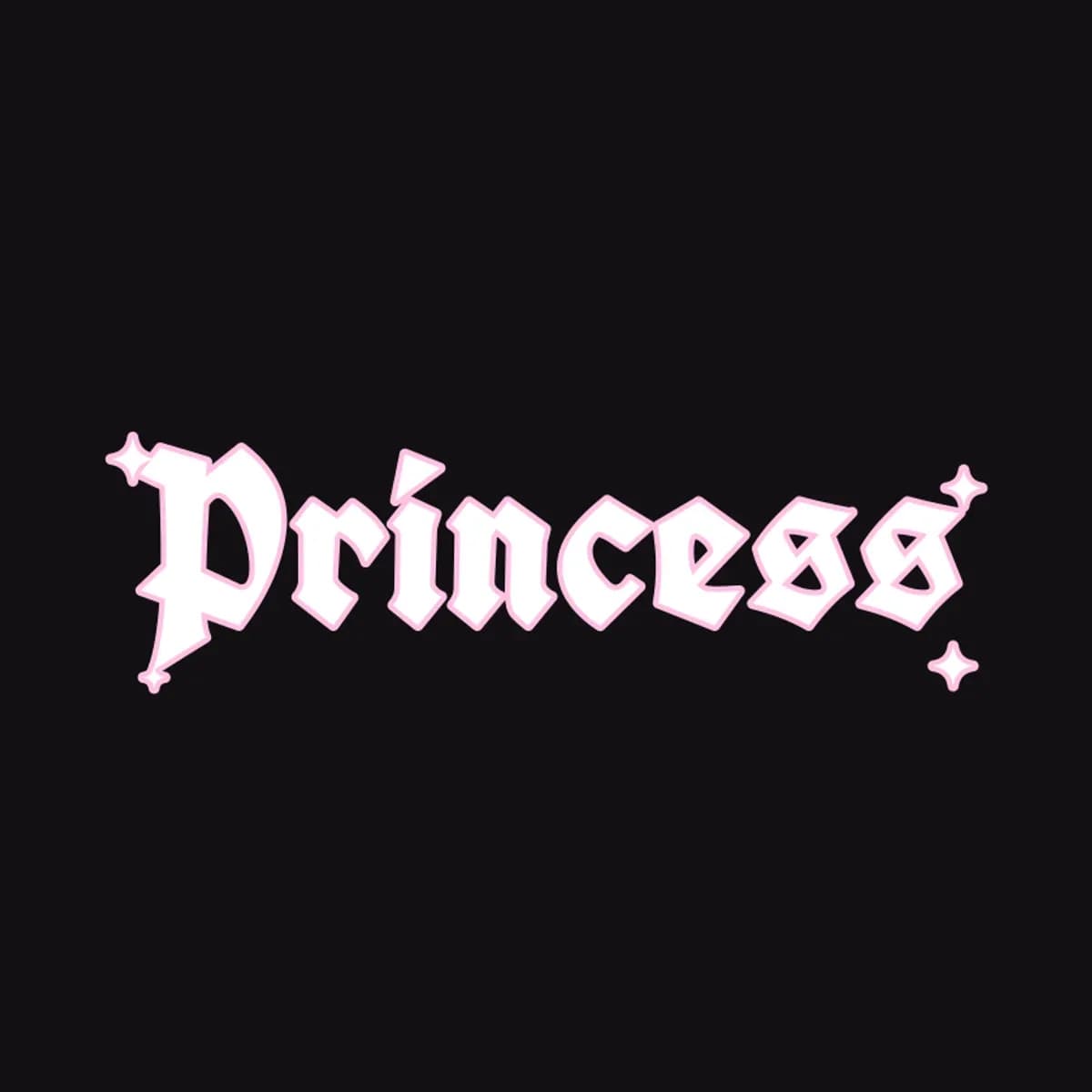 Princess Booty Shorts in Black