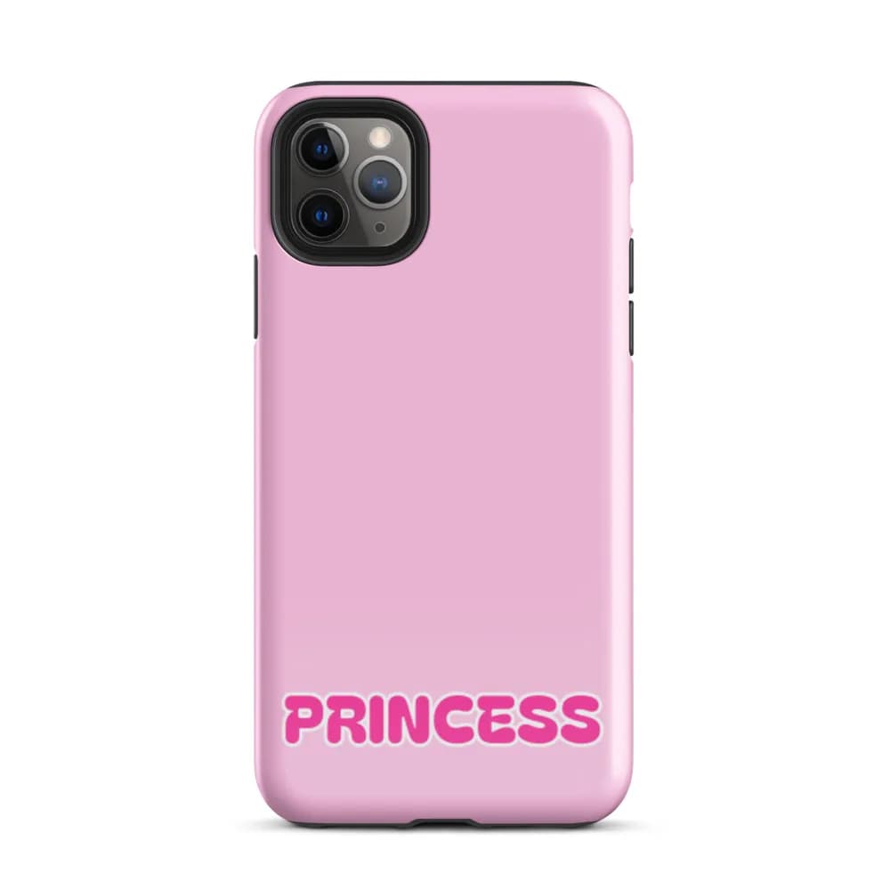Princess PopSocket-Friendly iPhone Case in Baby Pink