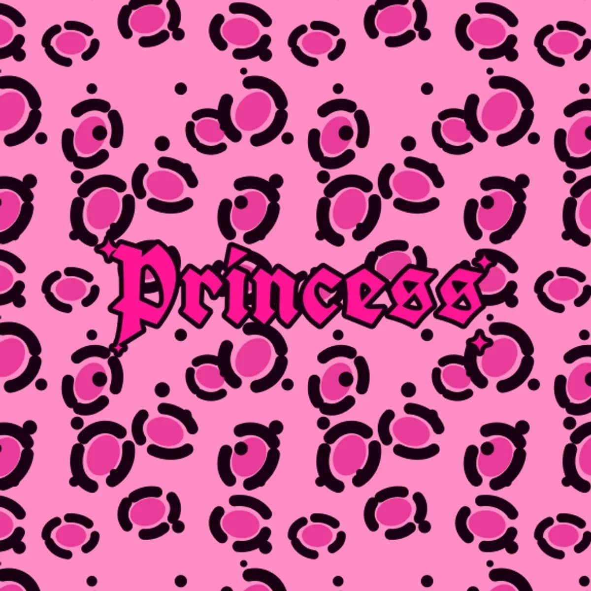 Princess String Bikini in Pink Leopard