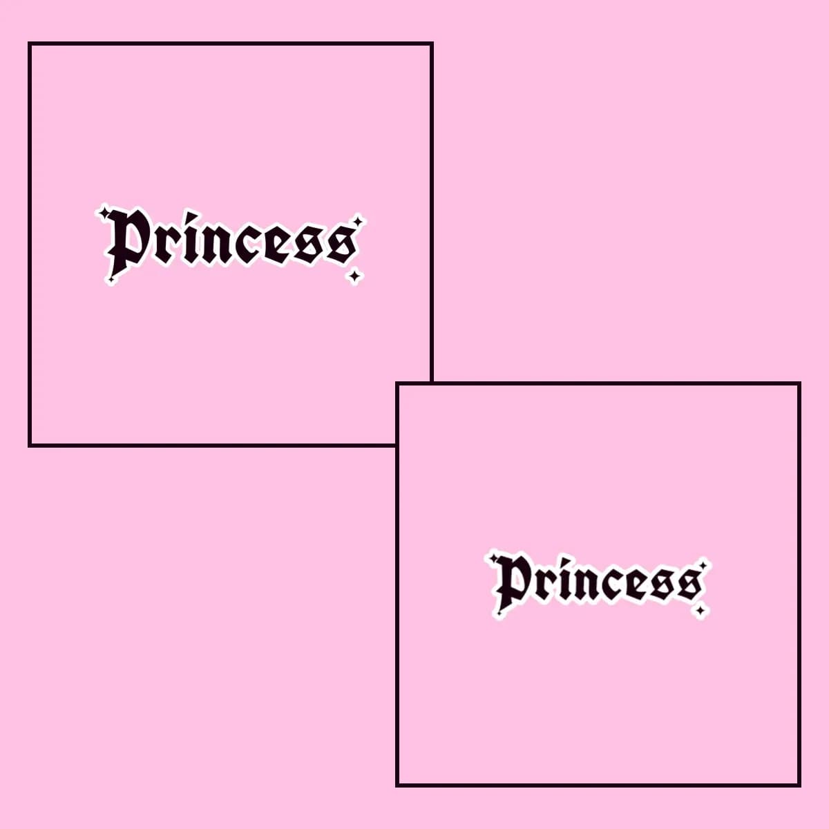 Princess Tracksuit in Baby Pink: zip hoodie and wide-leg joggers