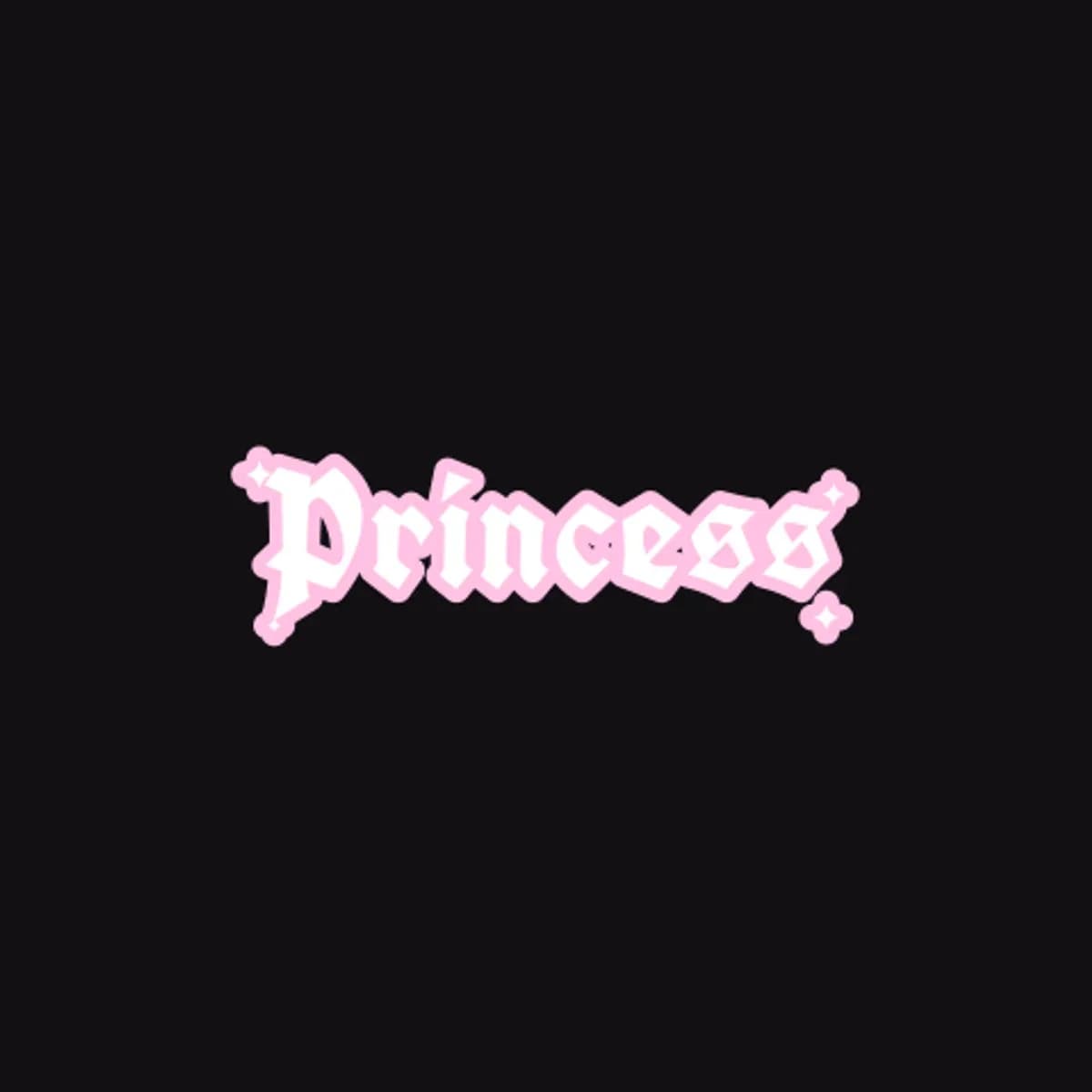 Princess Wide-Leg Joggers in Black